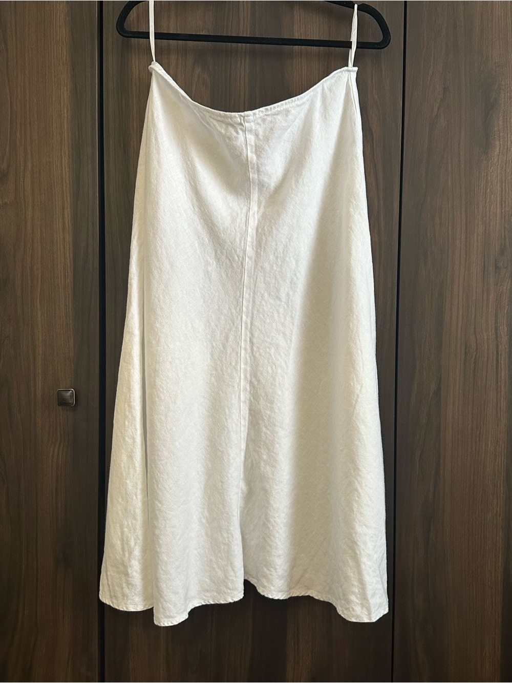 NWOT Eileen Fisher Organic Linen A line Skirt - Picture 2 of 8